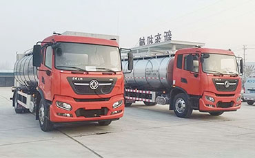 湖北物流公司與新東機械鮮奶運輸車合作紀實